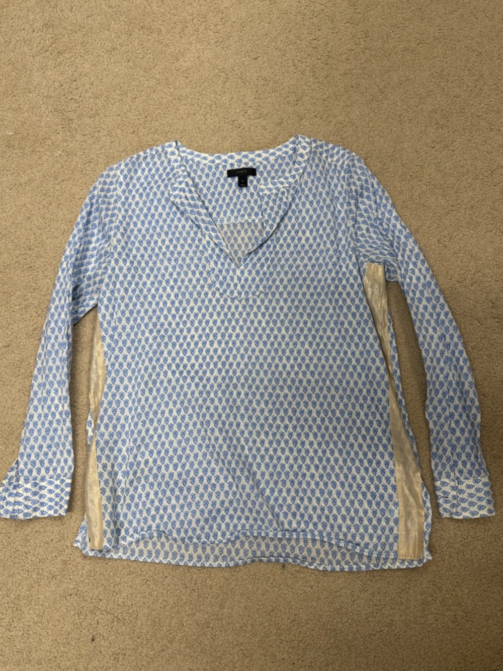 J. Crew V-Neck Tunic